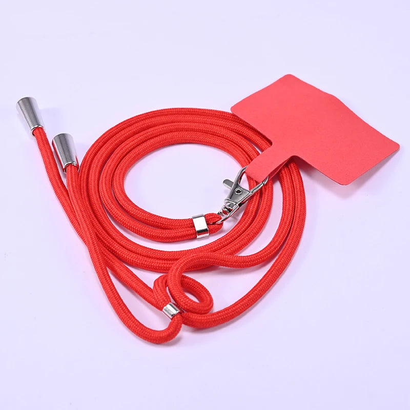 Adjustable Phone Lanyard Strap – Detachable Cord & Chain Neck Holder Universal