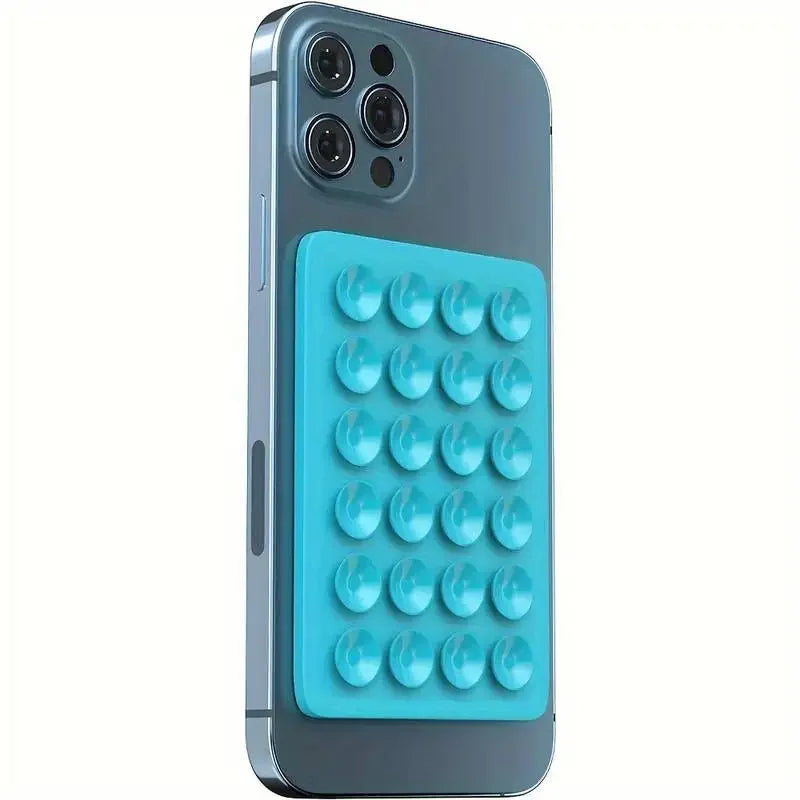 Multifunctional Suction Phone Holder Mat – Anti-Slip Stand & Mount Sticker