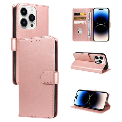 Faux Leather iPhone Wallet Case – Flip Cover with Card Slots for iPhone 11–14 Series, Pro Max, Plus, and Mini