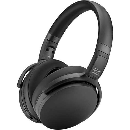 EPOS ADAPT 361 Sluchátka s mikrofonem Kabelový a bezdrátový Přes hlavu Hovory/hudba USB typu C Bluetooth Černá (1001008)-0