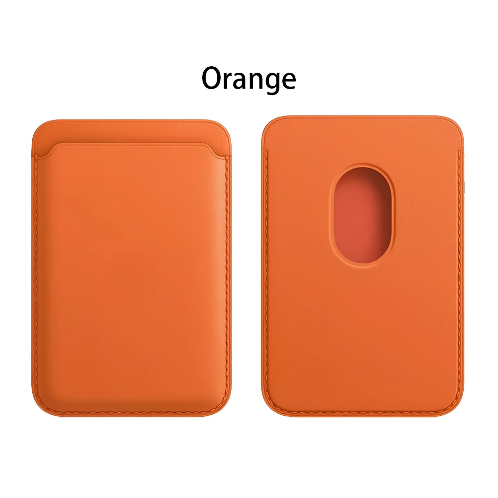 Leather Wallet Case Holder For Magsafe iPhone 16 Pro Max Magnetic Wallet Leather Compatible For iPhone 15 14 13 12  Accessories