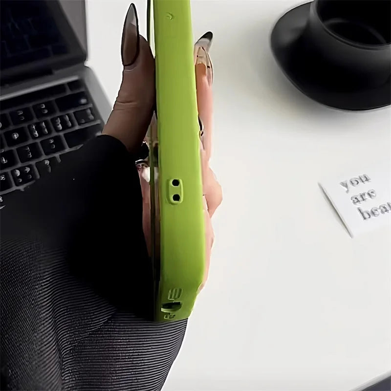 🌸Floral Silicone iPhone Case🌸 – Shockproof Candy Soft Cover for iPhone 16, 15 Pro Max, 14, 13, 12, 11, XS, XR, SE & More