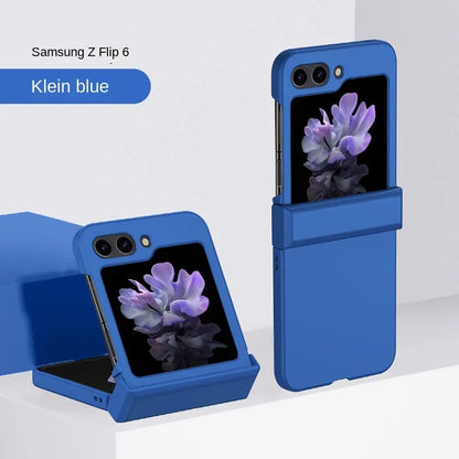 Slim Hard Shell Flip Case – Skin Feel Shockproof Cover with Hinge Protection for Samsung Galaxy Z Flip 3–7