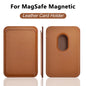 MagSafe Leather Wallet Phone Case – Magnetic Card Holder Cover for iPhone 12–14