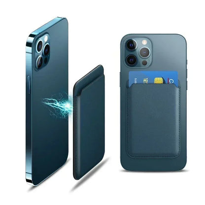2024 Luxury Magnetic Leather iPhone Wallet Case – Card Holder Cover for iPhone 11–15 Pro Max & 15 Pro