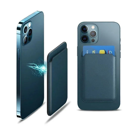 2024 Luxury Magnetic Leather iPhone Wallet Case – Card Holder Cover for iPhone 11–15 Pro Max & 15 Pro