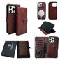Vegas Premium Leather iPhone 15 Pro Max Wallet Case with MagSafe | Detachable RFID Blocking Luxury Wallet-9