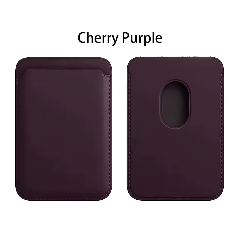 Leather Wallet Case Holder For Magsafe iPhone 16 Pro Max Magnetic Wallet Leather Compatible For iPhone 15 14 13 12  Accessories