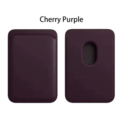 Leather Wallet Case Holder For Magsafe iPhone 16 Pro Max Magnetic Wallet Leather Compatible For iPhone 15 14 13 12  Accessories