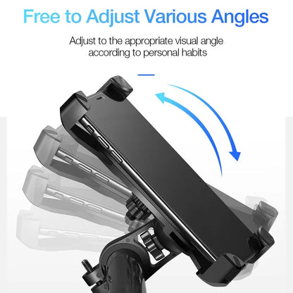 Universal Bike Phone Mount – Clip Bracket for Scooters, MTB & Road Bikes