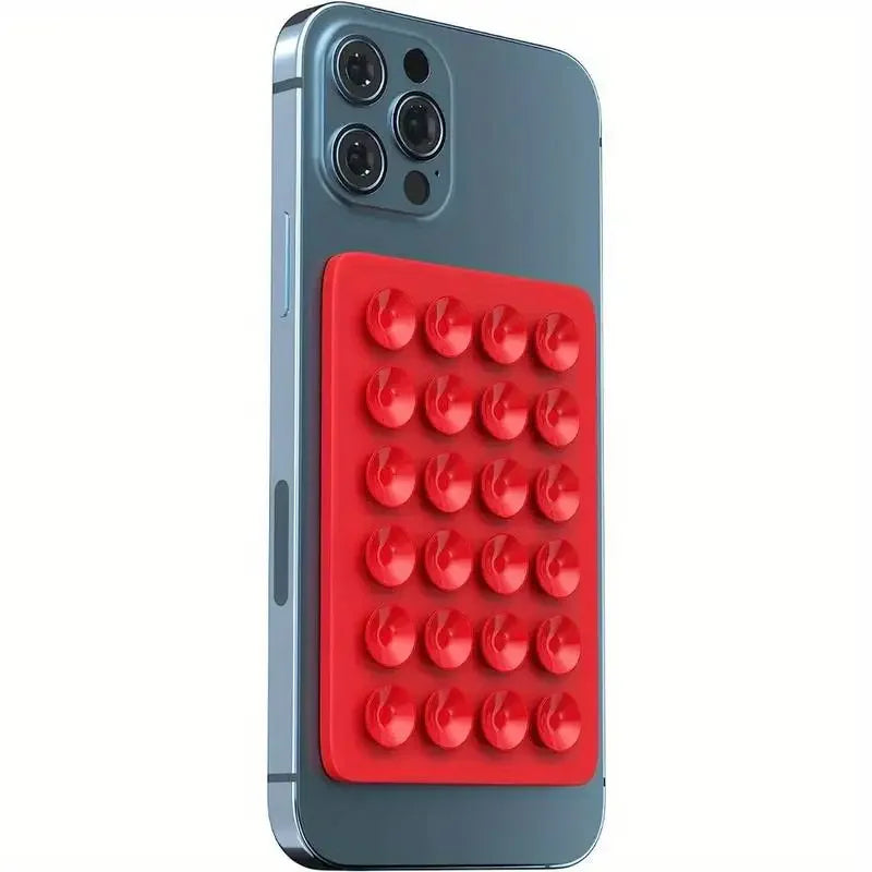 Multifunctional Suction Phone Holder Mat – Anti-Slip Stand & Mount Sticker