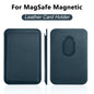 MagSafe Leather Wallet Phone Case – Magnetic Card Holder Cover for iPhone 12–14