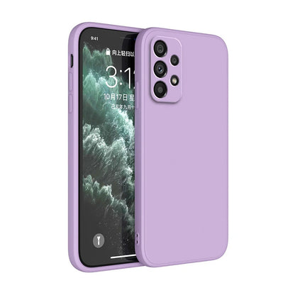 Original Silicone Samsung Case – Soft Shockproof Cover with Camera Protection for Galaxy A32–A54 5G & More