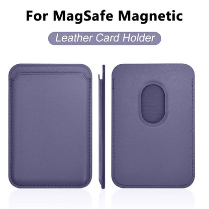 MagSafe Leather Wallet Phone Case – Magnetic Card Holder Cover for iPhone 12–14