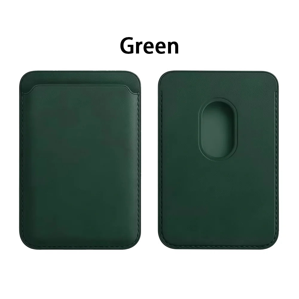 Leather Wallet Case Holder For Magsafe iPhone 16 Pro Max Magnetic Wallet Leather Compatible For iPhone 15 14 13 12  Accessories