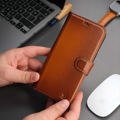 Casper iPhone 17 Leather Wallet Case – MagSafe Compatible-1