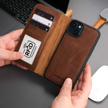 Casper iPhone 17 Leather Wallet Case – MagSafe Compatible-5