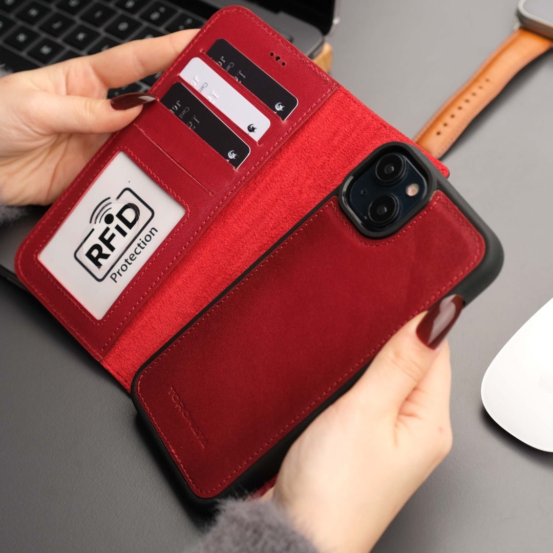 Casper iPhone 17 Leather Wallet Case – MagSafe Compatible-9