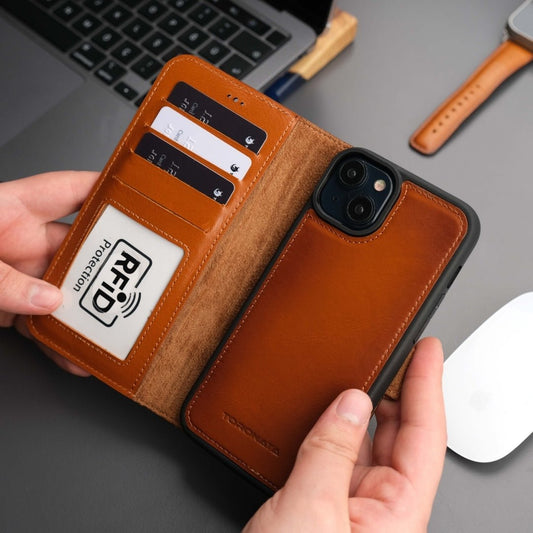 Casper iPhone 17 Leather Wallet Case – MagSafe Compatible-0