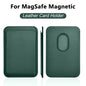 MagSafe Leather Wallet Phone Case – Magnetic Card Holder Cover for iPhone 12–14