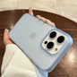 Soft Matte Candy iPhone Case – Transparent Shockproof Silicone Bumper Cover for iPhone 8–16 Series, Pro Max & Plus