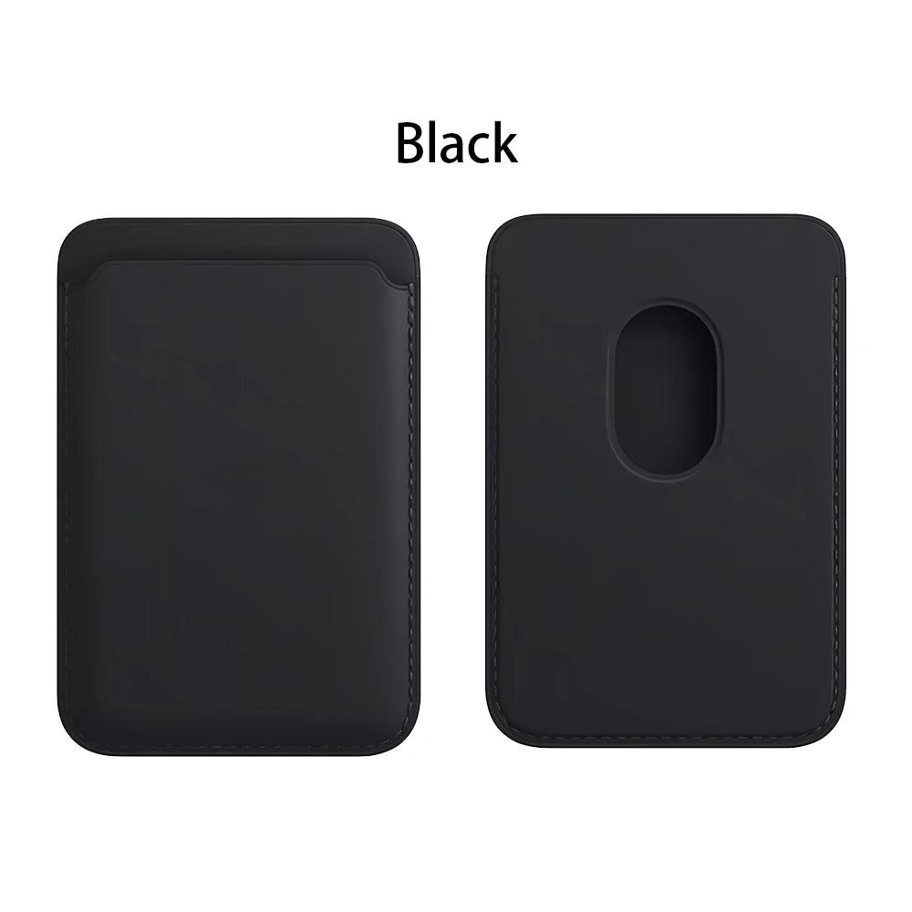 Leather Wallet Case Holder For Magsafe iPhone 16 Pro Max Magnetic Wallet Leather Compatible For iPhone 15 14 13 12  Accessories