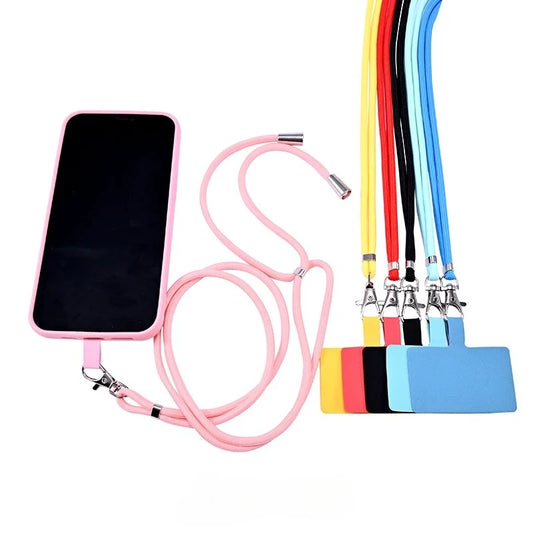 Adjustable Phone Lanyard Strap – Detachable Cord & Chain Neck Holder Universal