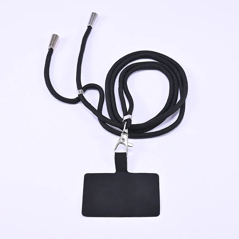 Adjustable Phone Lanyard Strap – Detachable Cord & Chain Neck Holder Universal