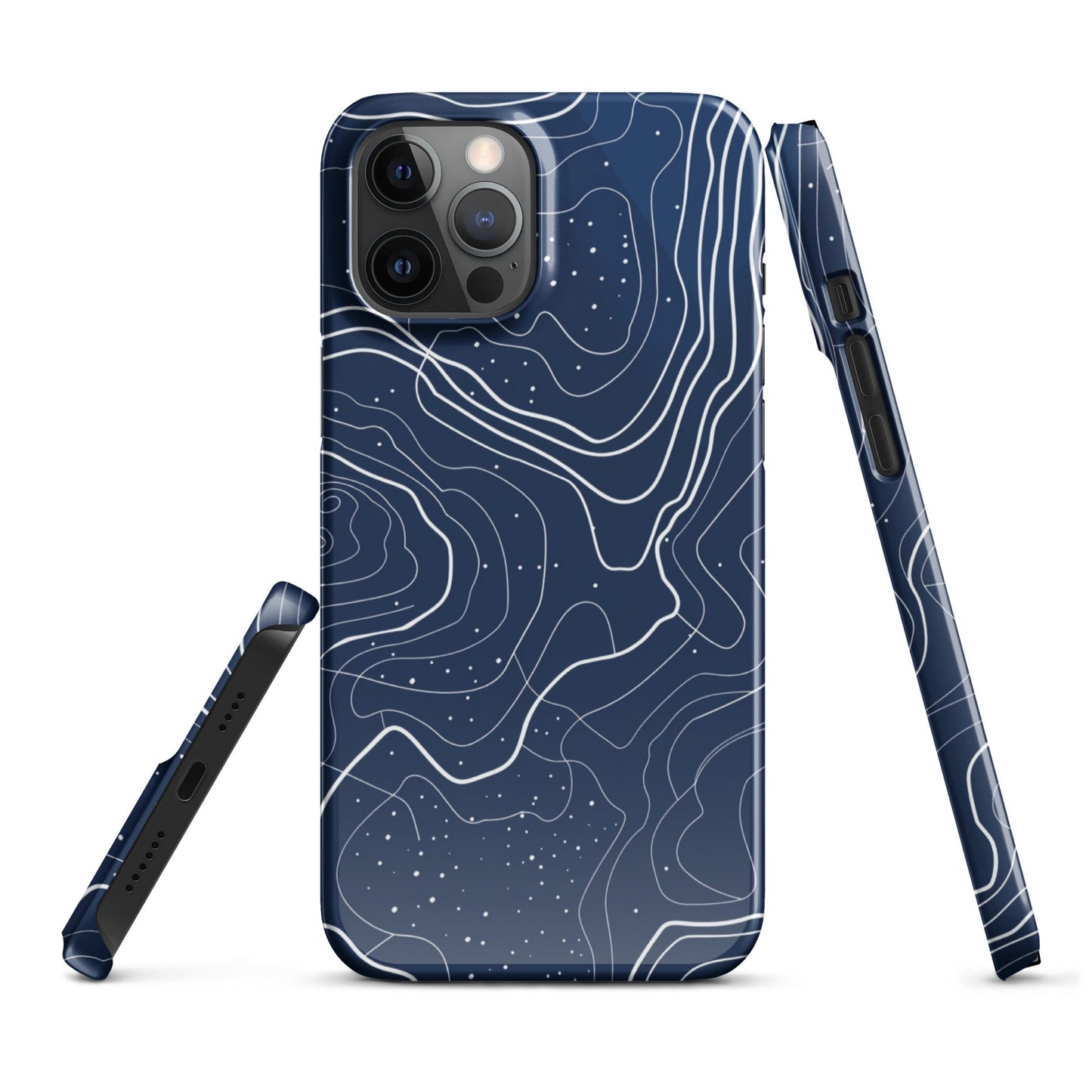 Blue Art Phone case for iPhone-13