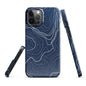 Blue Art Phone case for iPhone-13