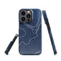 Blue Art Phone case for iPhone-19