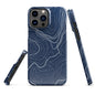 Blue Art Phone case for iPhone-21