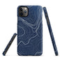 Blue Art Phone case for iPhone-6