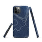 Blue Art Phone case for iPhone-12
