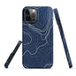 Blue Art Phone case for iPhone-14