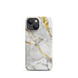 White Marble Phone case for iPhone-15