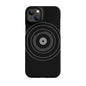 Black Circle Phone case for iPhone-25