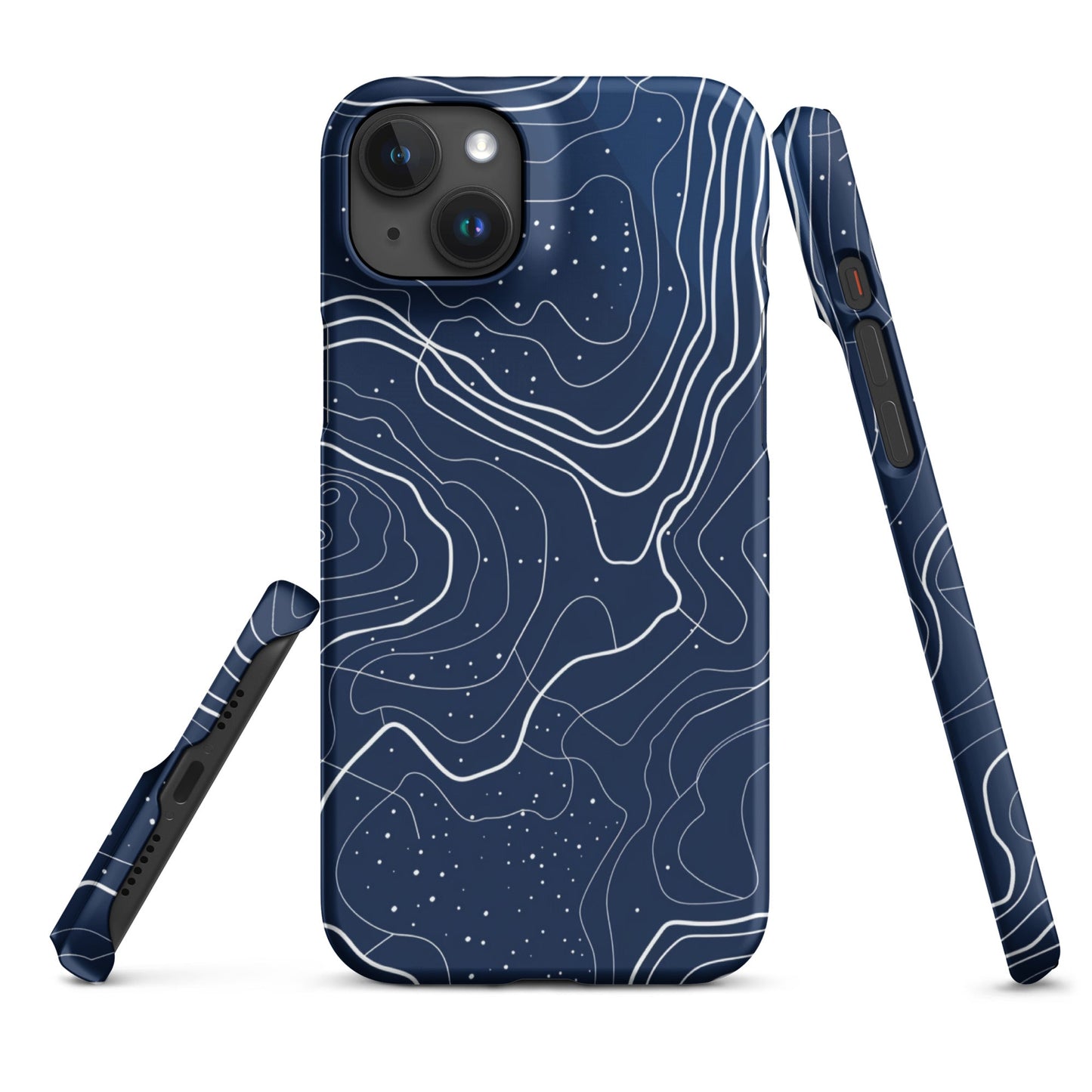 Blue Art Phone case for iPhone-34